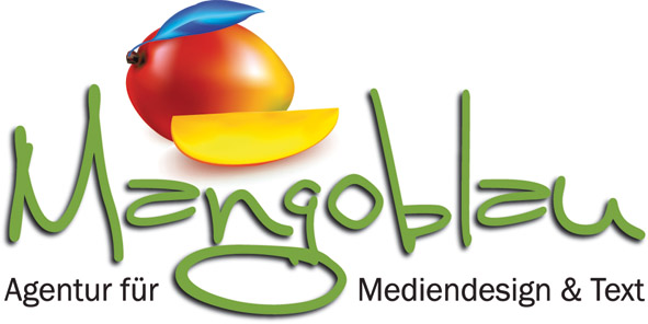 Mangoblau Signatur